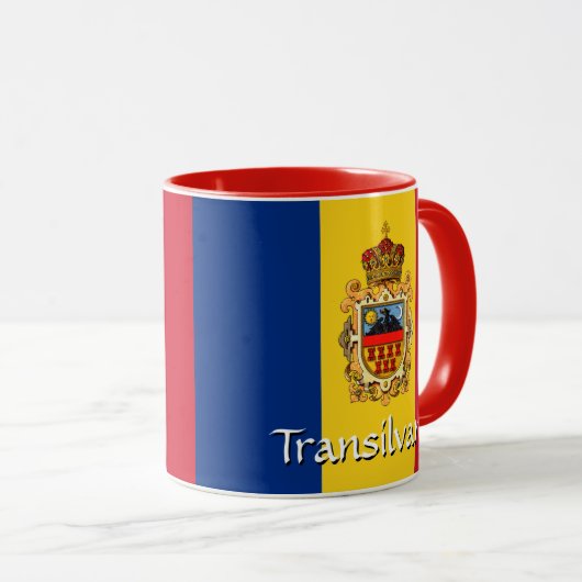 Wapenmunt uit Transsylvanië Mok (Voorkant rechts)