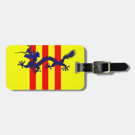 Wapenmunt uit Zuid-Vietnam (1954 - 1955) Bagagelabel