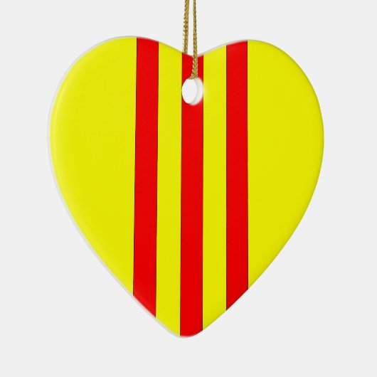 Wapenmunt uit Zuid-Vietnam (1963 - 1975) Keramisch Ornament (Rechts)