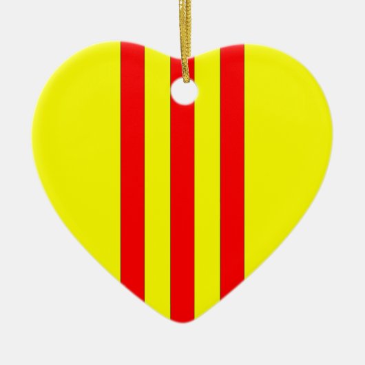 Wapenmunt uit Zuid-Vietnam (1963 - 1975) Keramisch Ornament (Voorkant)