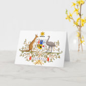 Wapenmunt van Australië Kaart (Gele Bloem)