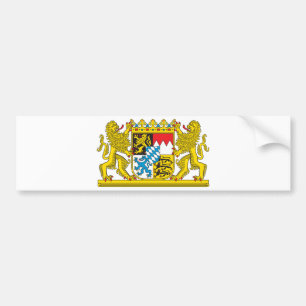 Wapenmunt van Beieren Officieel Duitsland Symbool Bumpersticker