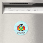 Wapenmunt van bolivia magneet (Insitu (Vaatwasser))