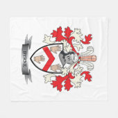 Wapenmunt van Byrne Fleece Deken (Voorkant (Horizontaal))