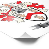 Wapenmunt van Byrne Foto Afdruk (Hoek)