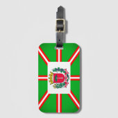 Wapenmunt van Curitiba, Brazilië Bagagelabel (Voorkant (verticaal))