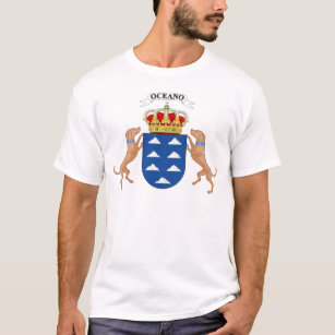 Wapenmunt van de Canarische Eilanden (Spanje) T-shirt