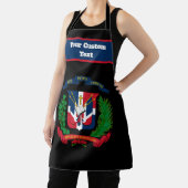 Wapenmunt van de Dominicaanse Republiek Schort (Insitu)