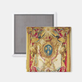 Wapenmunt van de Franse Koninklijke Familie Magneet (Voorkant / Achterkant)