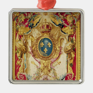 Wapenmunt van de Franse Koninklijke Familie Metalen Ornament