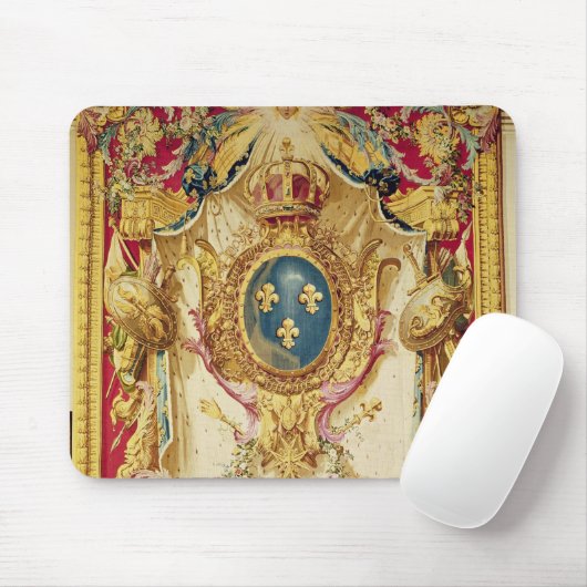 Wapenmunt van de Franse Koninklijke Familie Muismat (Met muis)