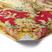 Wapenmunt van de Franse Koninklijke Familie Poster (Hoek)