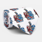 Wapenmunt van de Ludwig Von Mises Familie Stropdas (Opgerold)