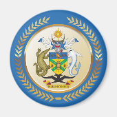 Wapenmunt van de Salomonseilanden Magneet (Voorkant)