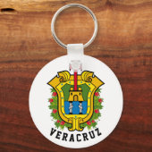 Wapenmunt van de staat Veracruz (Mexico) - Sleutel Sleutelhanger (Voorkant)