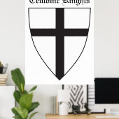 Wapenmunt van de Teutonic Order Poster (Thuiskantoor)