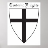 Wapenmunt van de Teutonic Order Poster (Voorkant)