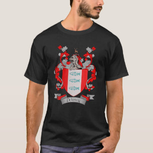 Wapenmunt van Delaney   Delaney Familienaam Cres T-shirt