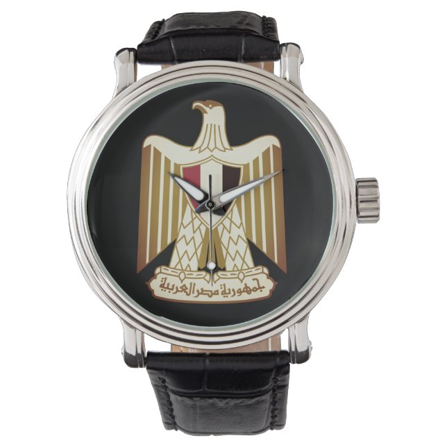 Wapenmunt van Egypte Horloge (Voorkant)