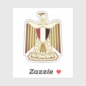 Wapenmunt van Egypte Sticker (Vel)