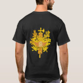 Wapenmunt van Frankrijk T-shirt (Achterkant)