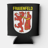 Wapenmunt van Frauenfeld, Zwitserland Blikjeskoeler (Voorkant)