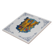 Wapenmunt van Friuli Tegeltje (Zijkant)