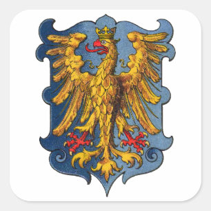 Wapenmunt van Friuli Vierkante Sticker