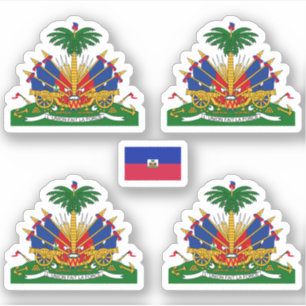 Wapenmunt van Haïti Sticker