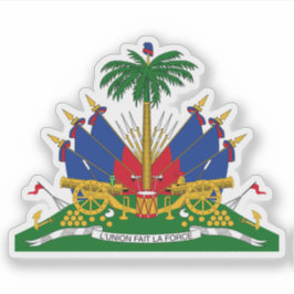 Wapenmunt van Haïti Sticker
