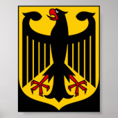 Wapenmunt van het Duitse Poster (Voorkant)