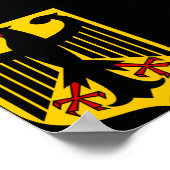 Wapenmunt van het Duitse Poster (Hoek)