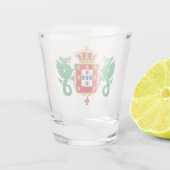 Wapenmunt van het Koninkrijk Portugal (1640-1910) Shot Glas (Achterkant)