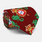 Wapenmunt van het Koninkrijk Portugal 1640-1910 Stropdas (Opgerold)