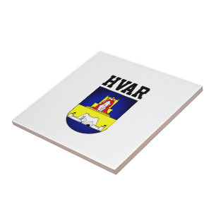 Wapenmunt van Hvar - Kroatië Tegeltje