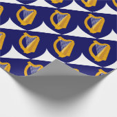Wapenmunt van Ierland - Iers Emblem Cadeaupapier (Hoek)