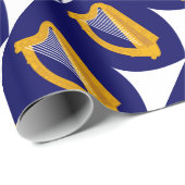 Wapenmunt van Ierland - Iers Emblem Cadeaupapier (Rol Hoek)