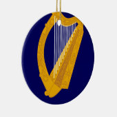 Wapenmunt van Ierland - Iers Emblem Keramisch Ornament (Rechts)