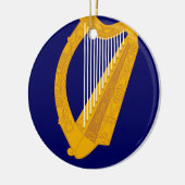 Wapenmunt van Ierland - Iers Emblem Keramisch Ornament (Links)