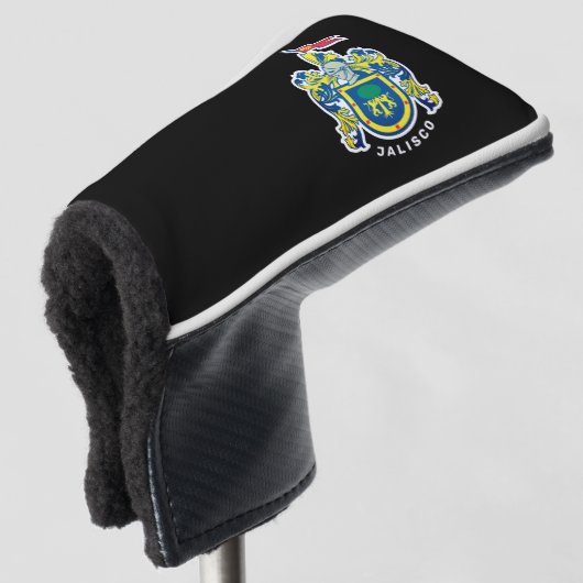 Wapenmunt van Jalisco, Mexico Golf Head Hoesje Golfheadcover (3/4 voorkant)