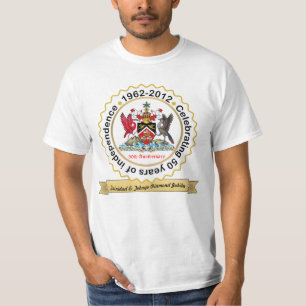 Wapenmunt van Jubileum van Trinidad en Tobago T-shirt