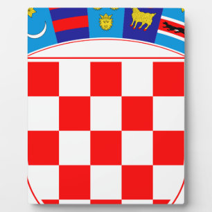 Wapenmunt van Kroatië, Kroatisch Emblem, Hrvatska Fotoplaat