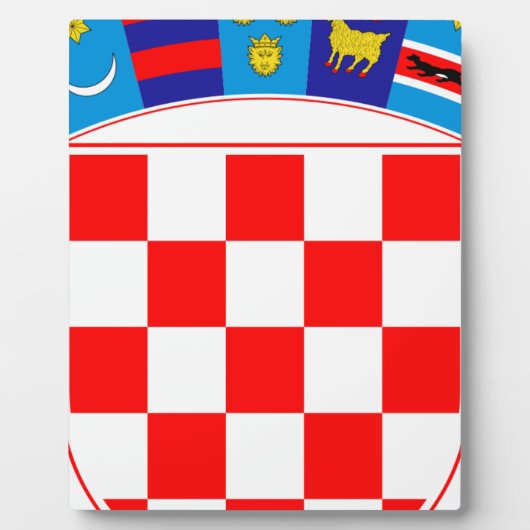 Wapenmunt van Kroatië, Kroatisch Emblem, Hrvatska Fotoplaat (Voorkant)