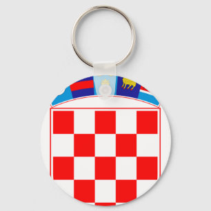 Wapenmunt van Kroatië, Kroatisch Emblem, Hrvatska Sleutelhanger