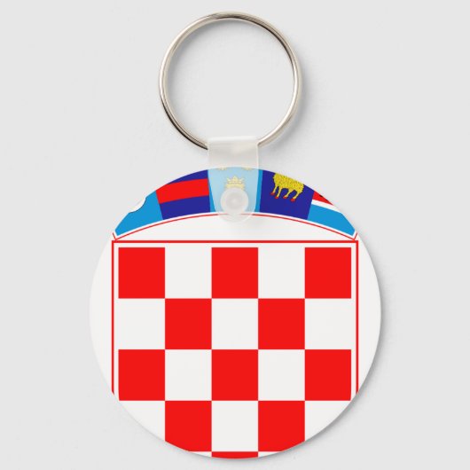 Wapenmunt van Kroatië, Kroatisch Emblem, Hrvatska Sleutelhanger (Voorkant)