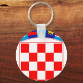 Wapenmunt van Kroatië, Kroatisch Emblem, Hrvatska Sleutelhanger (Voorkant)