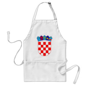 Wapenmunt van Kroatië, Kroatisch Emblem, Hrvatska Standaard Schort