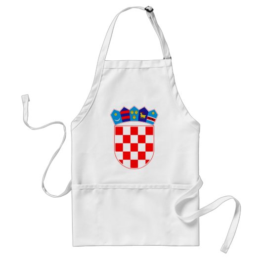 Wapenmunt van Kroatië, Kroatisch Emblem, Hrvatska Standaard Schort (Voorkant)