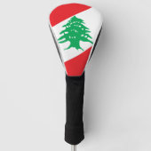 Wapenmunt van Libanon Golfheadcover (Voorkant)