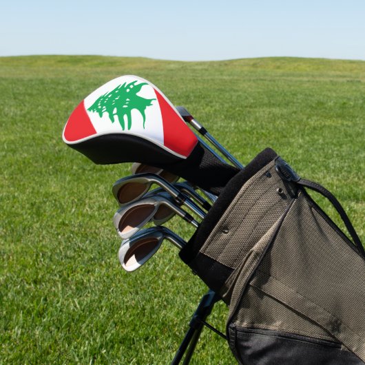 Wapenmunt van Libanon Golfheadcover (Insitu)